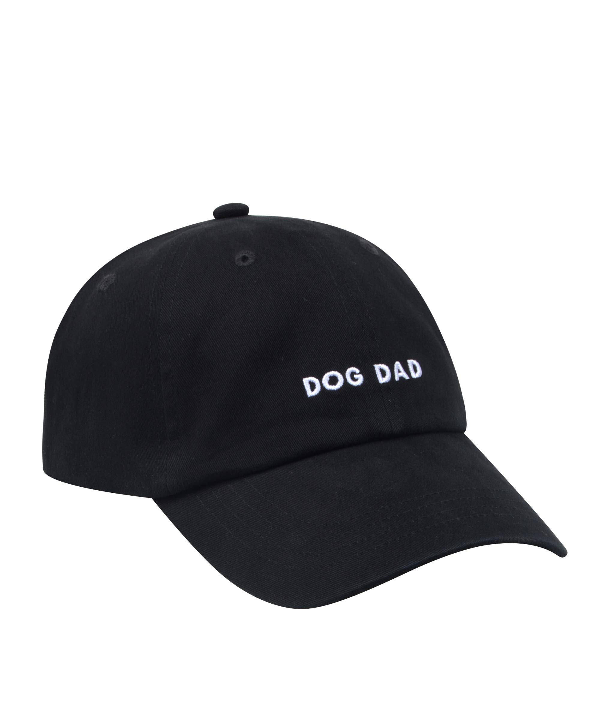 Hatphile 6 Panel Soft Embroidery Dog Dad Hat Dog Mom Hat Adjustable Baseball Cap Dog Lover Gifts for Men/Women