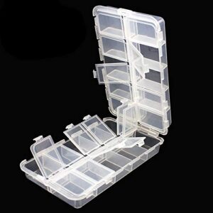 origlam premium 20 compartments tackle boxes, tackle utility boxes, plastic box storage organizer box adjustable, fishing tackle storage box organizer