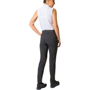 SLIM-SATION Women's Golf Regular Pull-On Straight-Leg Pant with Pockets (Charcoal, 14)