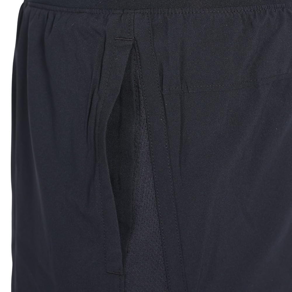 Under Armour mens Launch Run 7-inch Shorts , Black/Reflective , X-Large