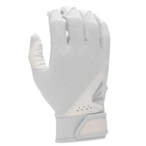 Easton | FUNDAMENTAL Fastpitch Softball Batting Gloves | Adult X-Large | White