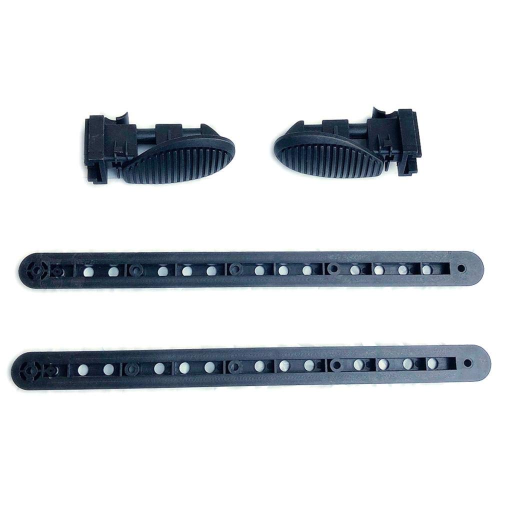 Tongina 1 Pair Kayak Foot Pegs Canoe Pedal Trigger