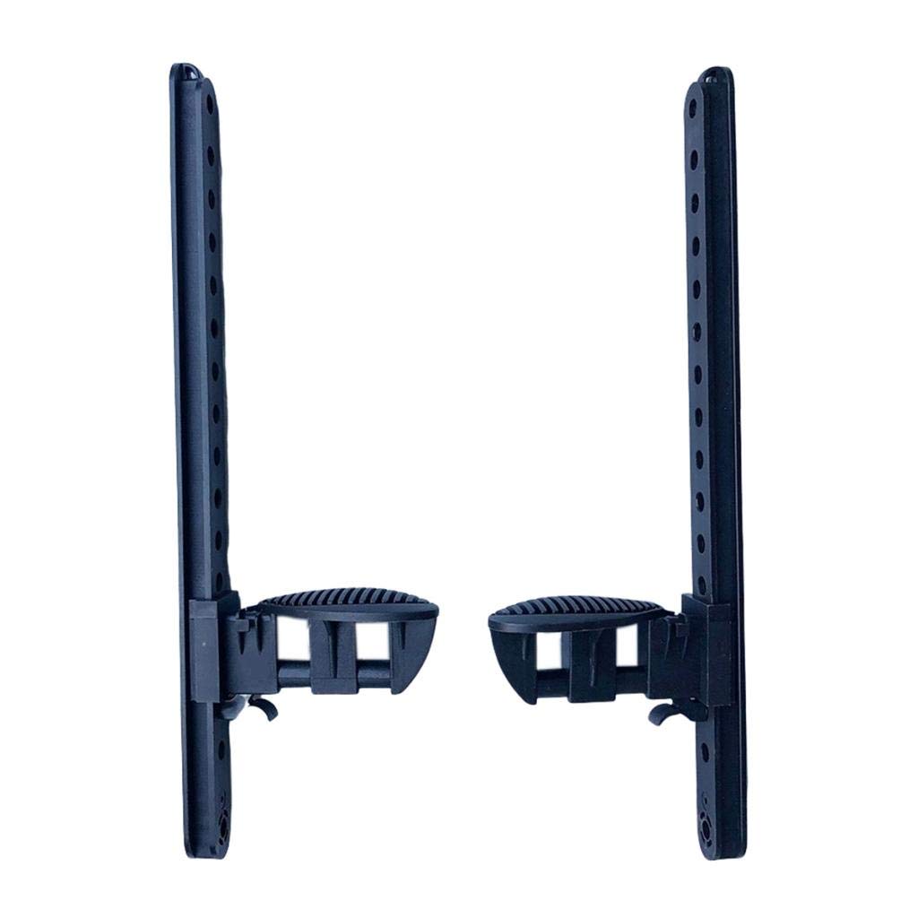 Tongina 1 Pair Kayak Foot Pegs Canoe Pedal Trigger