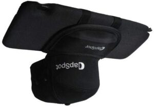 capspot curvespot bill baseball cap holder for your visor black