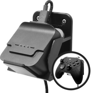 floating controller wall mount stand holder for xbox elite series 2 magnetic charging base - foamy lizard (charging dock, controller & cable are not included) not designed for elite v1 or series x/s