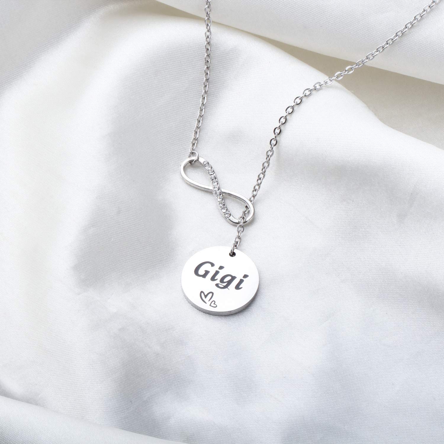 TGBJE Gigi Necklace Great Grandma Gift Birthday Gifts for Grandma Mother's Day Gifts (Gigi necklace)