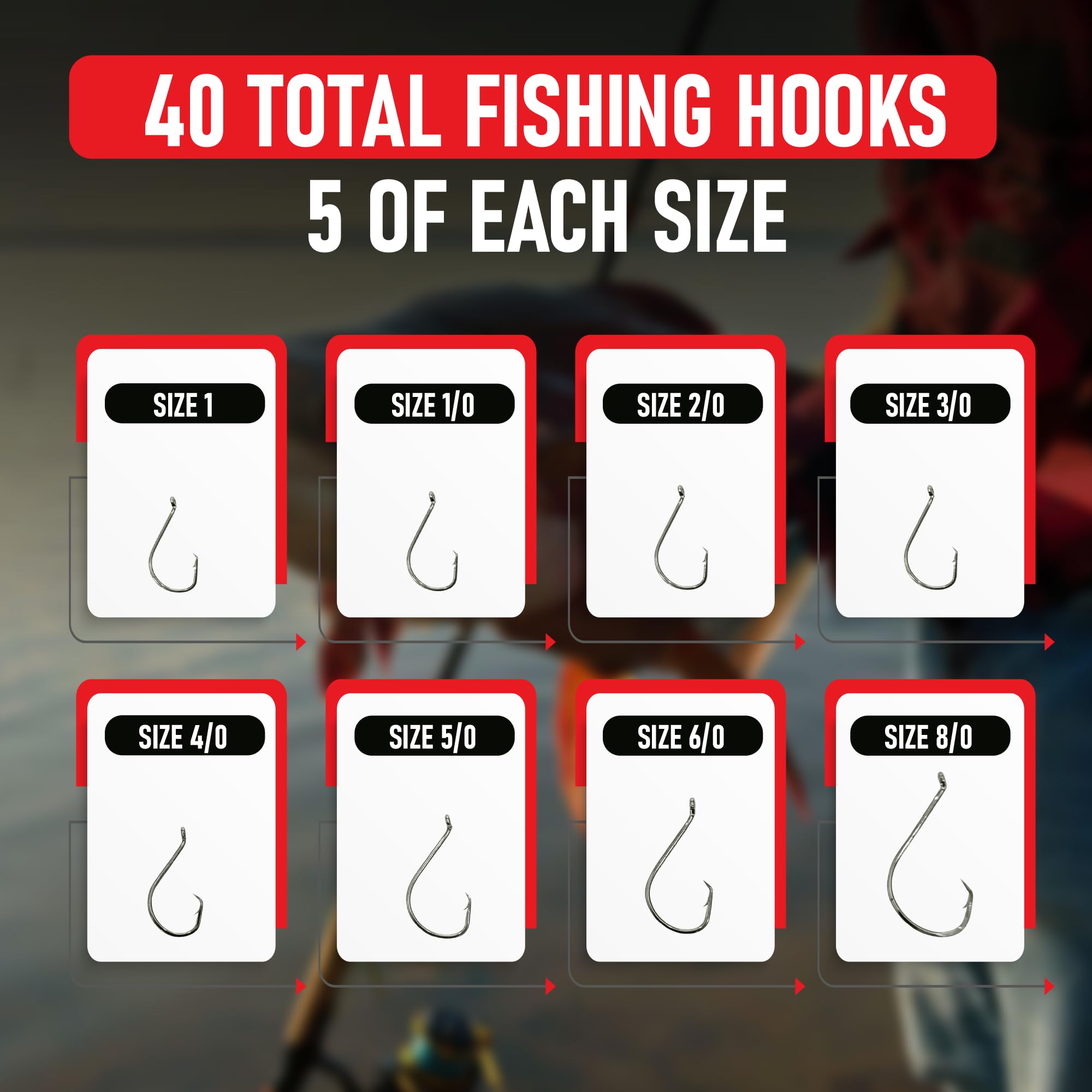 Catfish Hooks for Catfishing – Catfishing Tackle – Catfishing Equipment – Catfishing Gear and Equipment Hooks