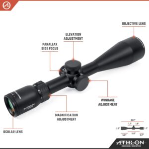 Athlon Optics 214005: Argos Hmr 4-20X50 Mildot Sfp Reticle