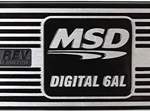 MSD Digital 6AL Ignition Control Box, Black, Part #MSD-64253, 11,000 RPM Range