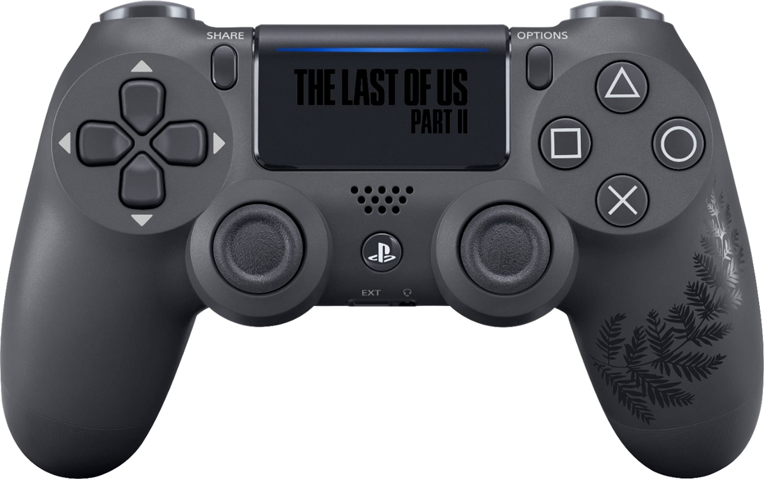 PlayStation The Last of US Part II DualShock4 Wireless Controller Limited Edition for PS4 4 Controller, Gray, MAIN-48409