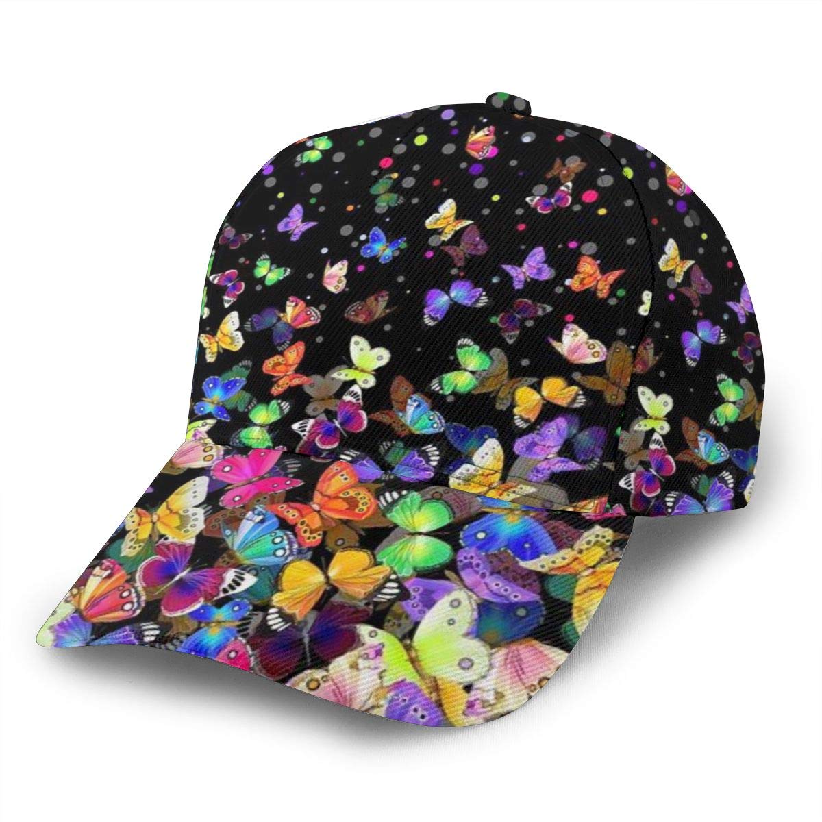 Baseball Cap Colorful Spiral Sugar Candy Sweets Print Dad Caps Classic Fashion Casual Adjustable Sport for Girls Women Hats