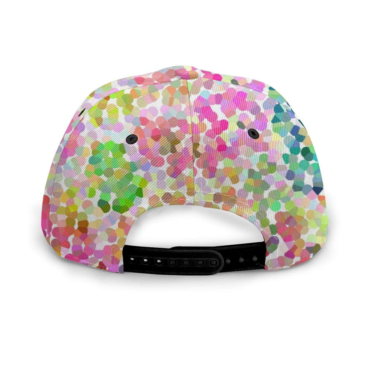 Baseball Cap Dots Pointillism Multicolor Floral Print Dad Caps Classic Fashion Casual Adjustable Sport for Women Hats