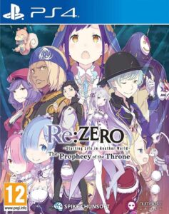 re: zero - starting life in another world: the prophecy of the throne (ps4)