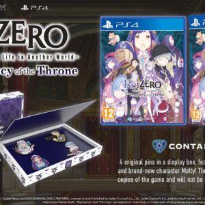 Re: Zero - Starting Life In Another World: The Prophecy Of The Throne (PS4)