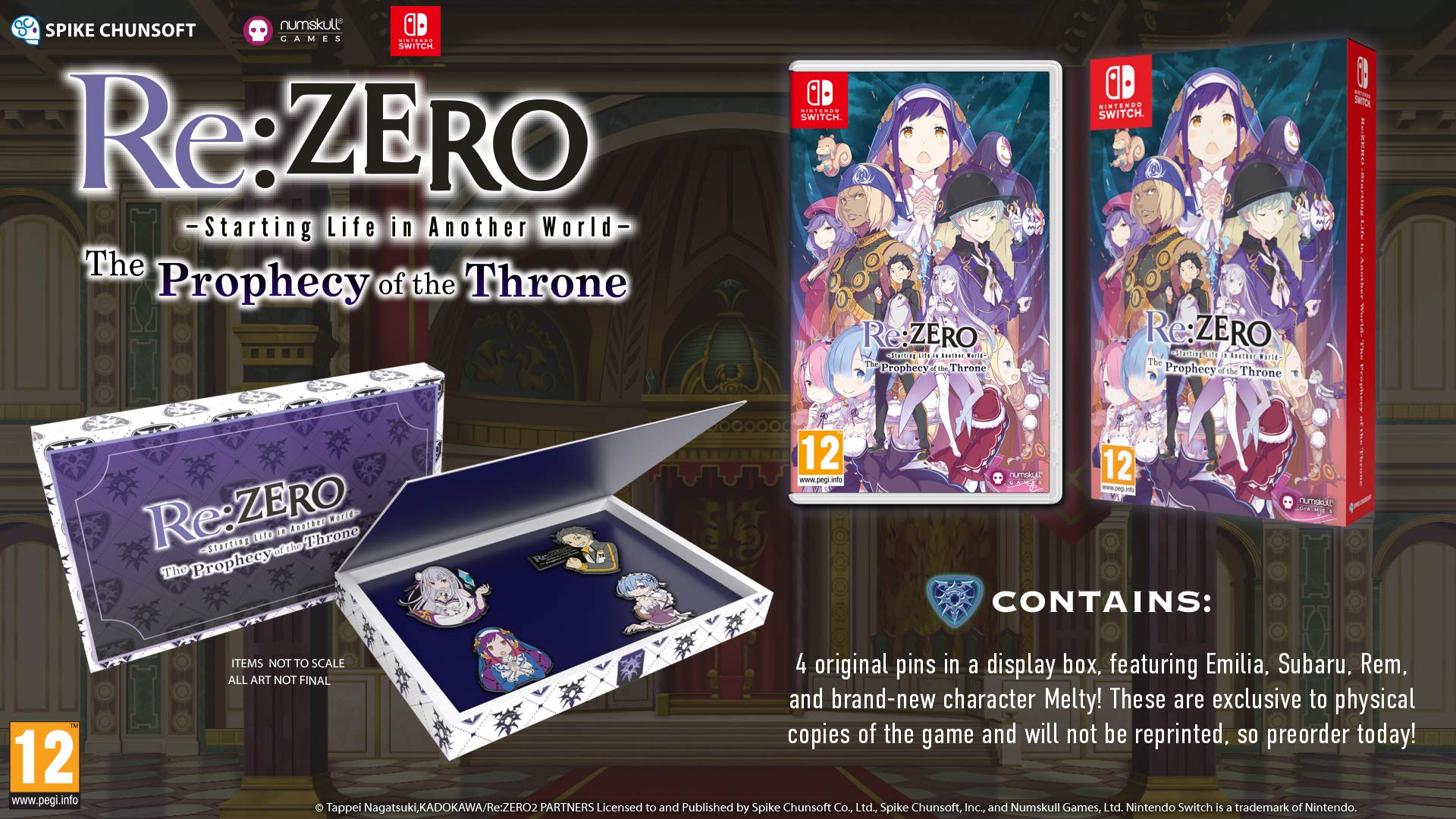 Re:ZERO - Starting Life in Another World: The Prophecy of the Throne (Nintendo Switch)