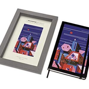 Moleskine Limited Edition Studio Collection Notebook, Hard Cover, Large (5" x 8.25"), Ruled/Lined, Yukai Du, 240 Pages