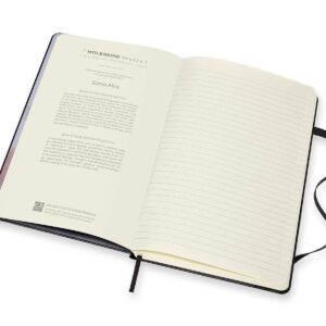 Moleskine Limited Edition Studio Collection Notebook, Hard Cover, Large (5" x 8.25"), Ruled/Lined, Sonia Alins, 240 Pages