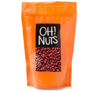 Adzuki Beans | Raw - 100% Natural | 2 lb | Dried Red Mung Beans from Thailand | Packed in New York Zip-Seal Bag for Exceptional Freshness by Oh Nuts