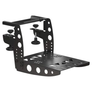 thrustmaster tm flying clamp: 100% metal desk and table clamp, for use with pc. mounting system for joystick, throttle quadrant