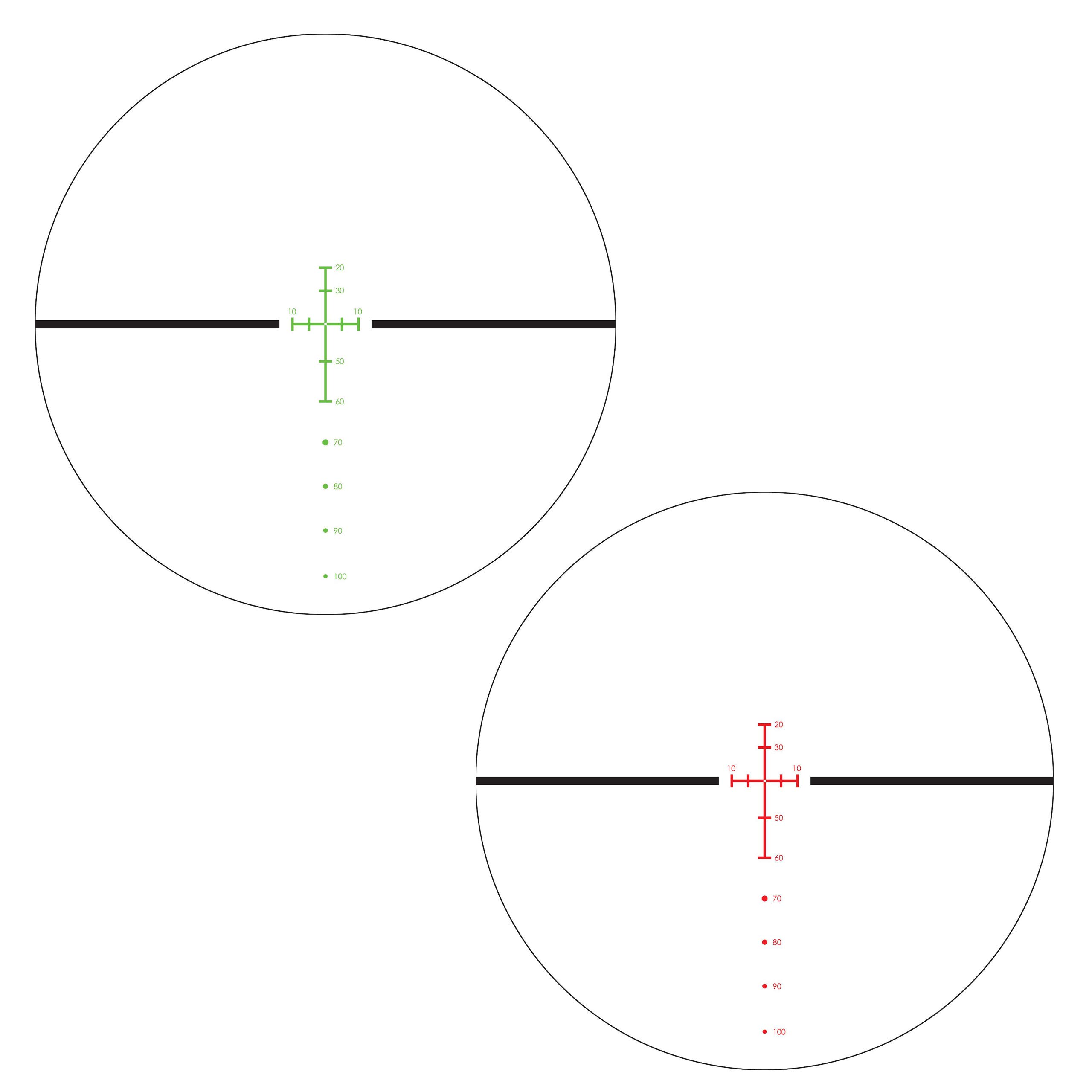 Vortex Optics Crossfire II 2-7x32 Second Focal Plane Crossbow Scope Kit - XBR-2 Reticle,Black