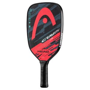 HEAD Graphite Pickleball Paddle - Gravity Lite Paddle with Sweetspot Power Core & Comfort Grip - Teal/Crimson