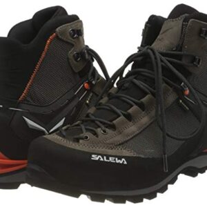 Salewa Men's MS CROW GTX Trekking & hiking boots, Wallnut Fluo Orange, 10