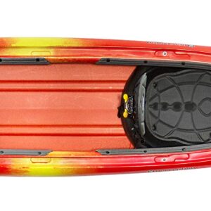 Perception Kayaks Cove 14.5 | Sit Inside Tandem Kayak | Zone Adjustable Seating and Leg Braces | 14' 6" | Sunset