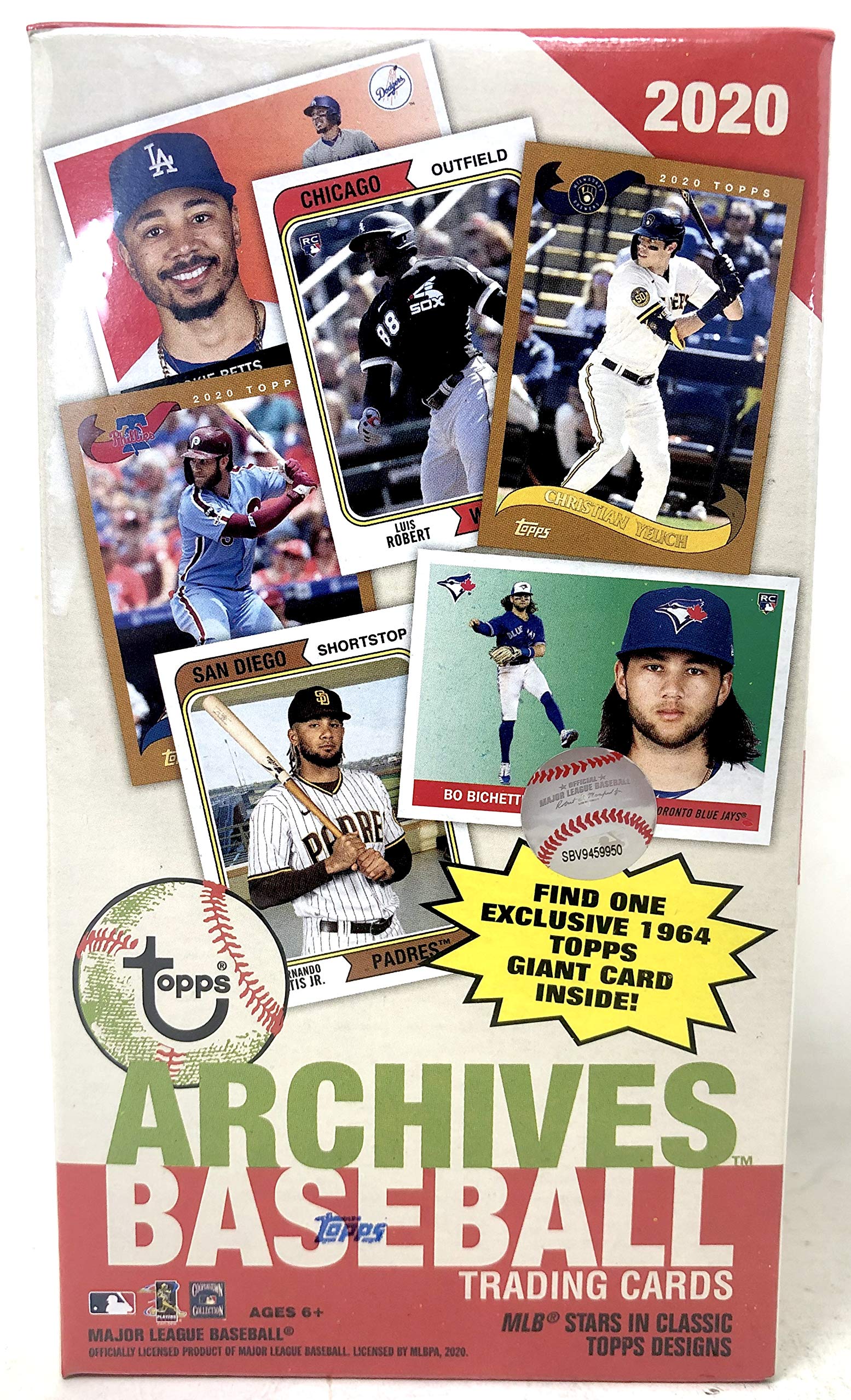 2020 Topps Archives Baseball Blaster Box