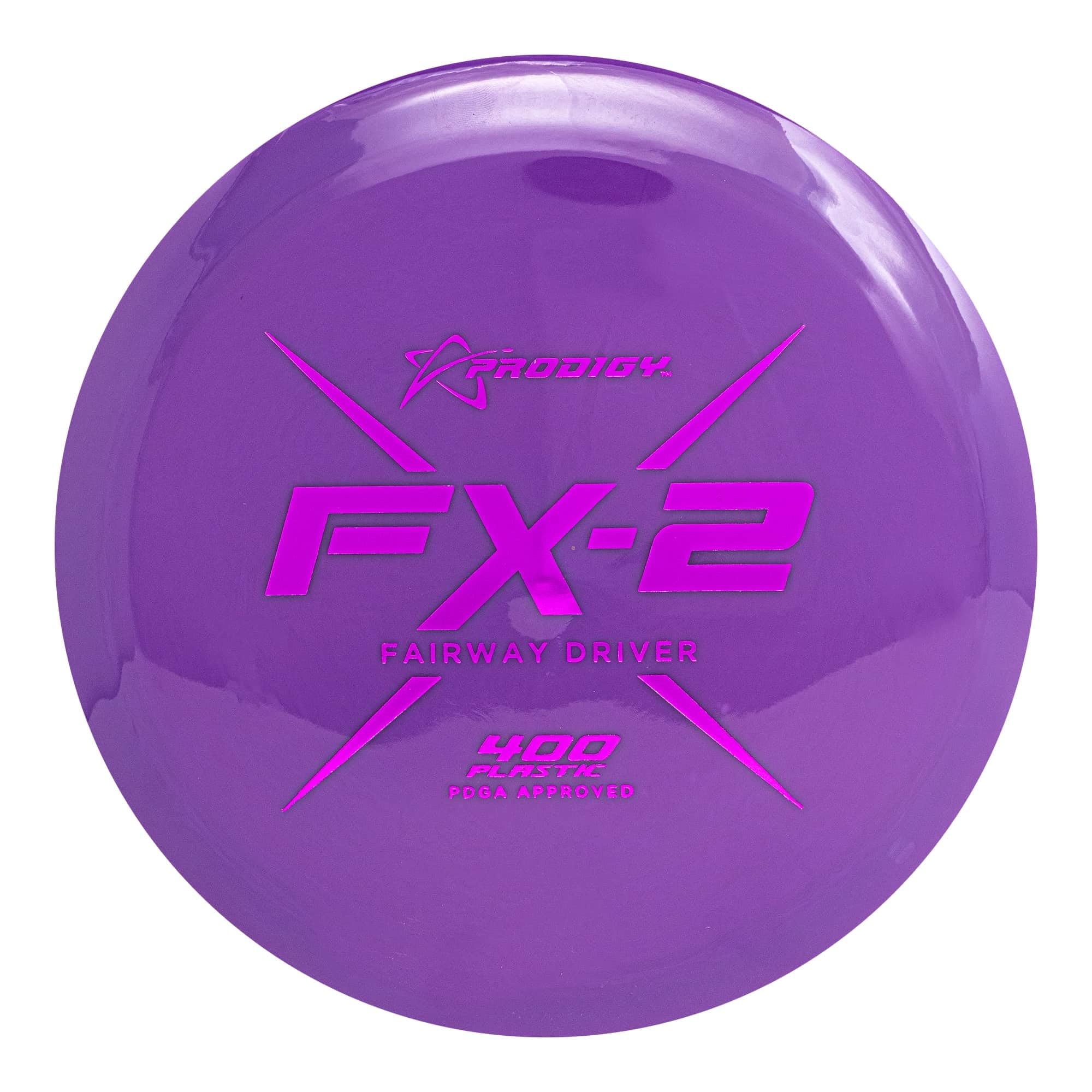 Prodigy Disc 400 FX-2 | Overstable Fairway Driver Golf Disc | Extremely Durable | Fast, Straight Flight | (Colors May Vary) (165-169g)