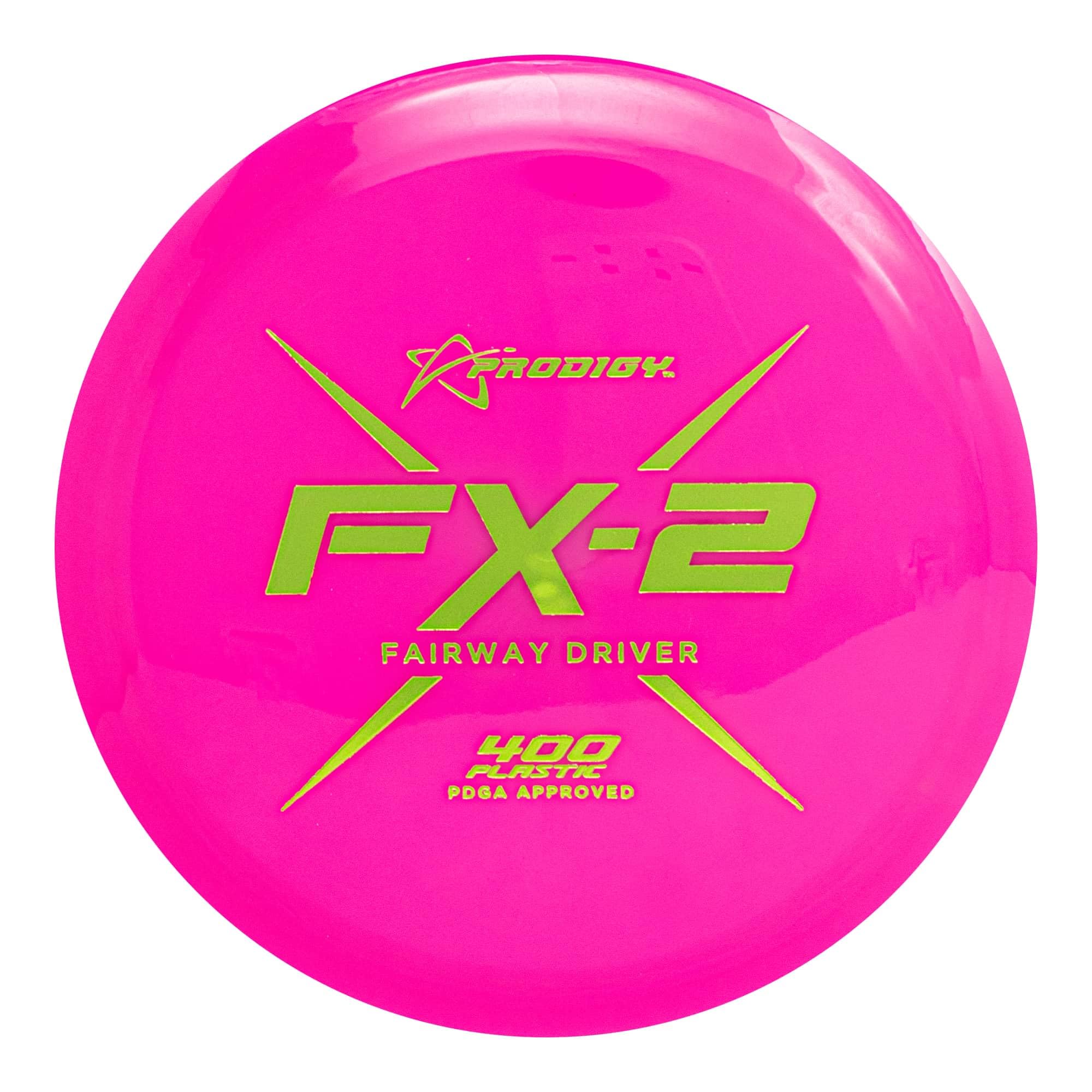 Prodigy Disc 400 FX-2 | Overstable Fairway Driver Golf Disc | Extremely Durable | Fast, Straight Flight | (Colors May Vary) (165-169g)