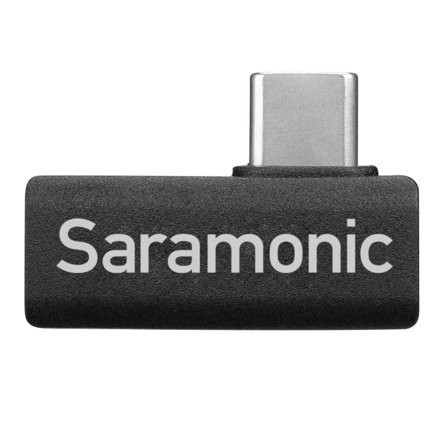 Saramonic Right-Angle USB-C Adapter, 90-Degree Male-to-Female Type-C Adapter Ideal for Devices in Gimbals & Tight Spaces (SR-C2005)