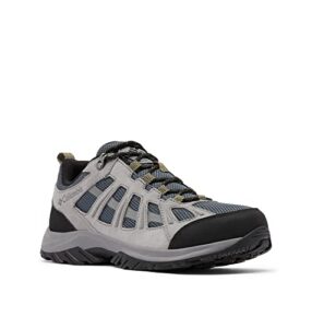 columbia men's redmond iii hiking shoe, graphite/black, 11