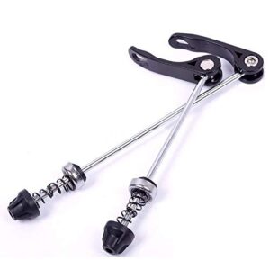 AiTuiTui 1 Pair MTB Quick Release Skewers Bike QR, 145/180 mm Road Mountain Bicycle Wheel Hub Front and Rear Clip Bolt Lever Axle Set