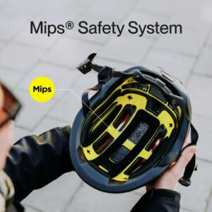 FARO Smart Helmet | MIPS | Lights | Bicycle Certified, E-Bike, Scooter | Crash Alert | Nav Remote Included w/Turn Signals & Automatic Brake Lights | iOS & Android App