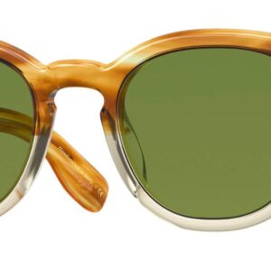 Oliver Peoples CARY GRANT SUN OV 5413SU Honey Vsb/Green C 50/22/145 unisex Sunglasses