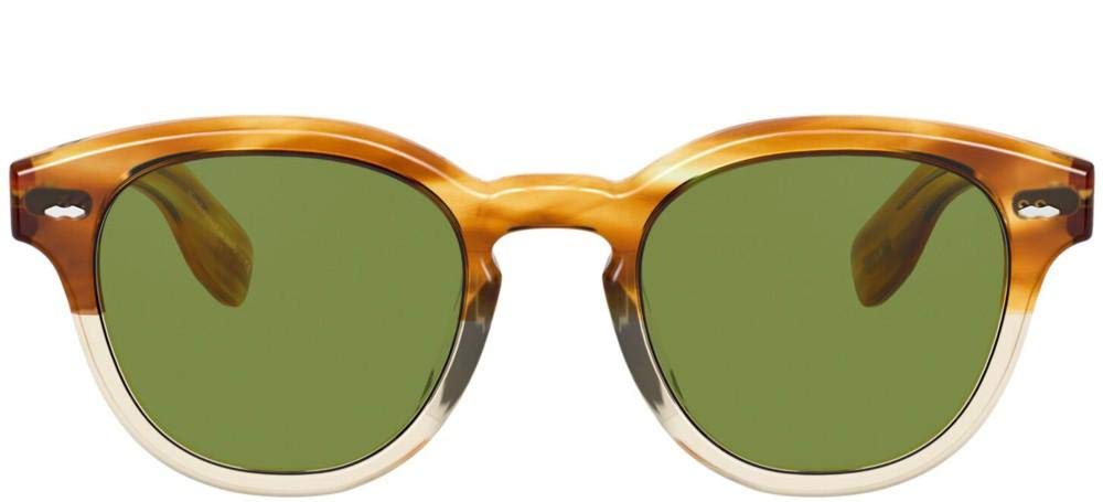 Oliver Peoples CARY GRANT SUN OV 5413SU Honey Vsb/Green C 50/22/145 unisex Sunglasses