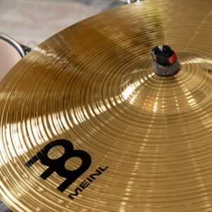 Meinl Cymbals HCS 22” Ride Cymbal for Drum Set — Made in Germany — Traditional Medium Brass, 2-Year Warranty (HCS22R)