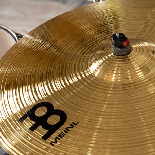 Meinl Cymbals HCS 22” Ride Cymbal for Drum Set — Made in Germany — Traditional Medium Brass, 2-Year Warranty (HCS22R)