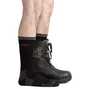 DARN TOUGH (Style 2012) Hunting Boot Midweight w/Full Cushion Sock - Charcoal, Small