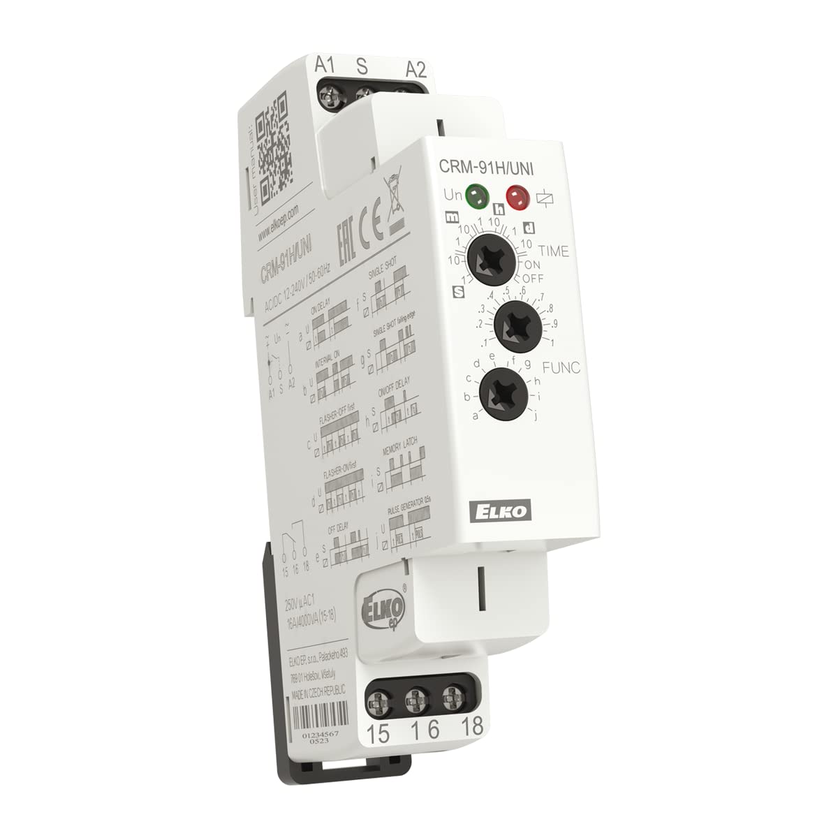 Elko CRM-91H-UNI, 10 Function Programmable Relay