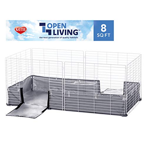 Kaytee Open Living Pet Rabbit or Guinea Pig Habitat, 48" x 24"