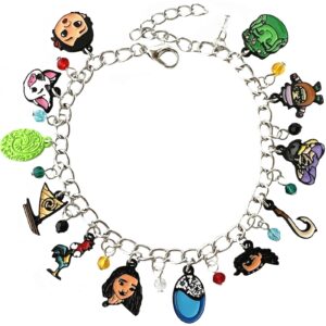 AYJBDGR Universe of Fandoms Anime Cartoons Charm Bracelet Gifts for Women