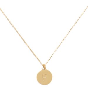 Kate Spade New York P Mini Pendant, Gold