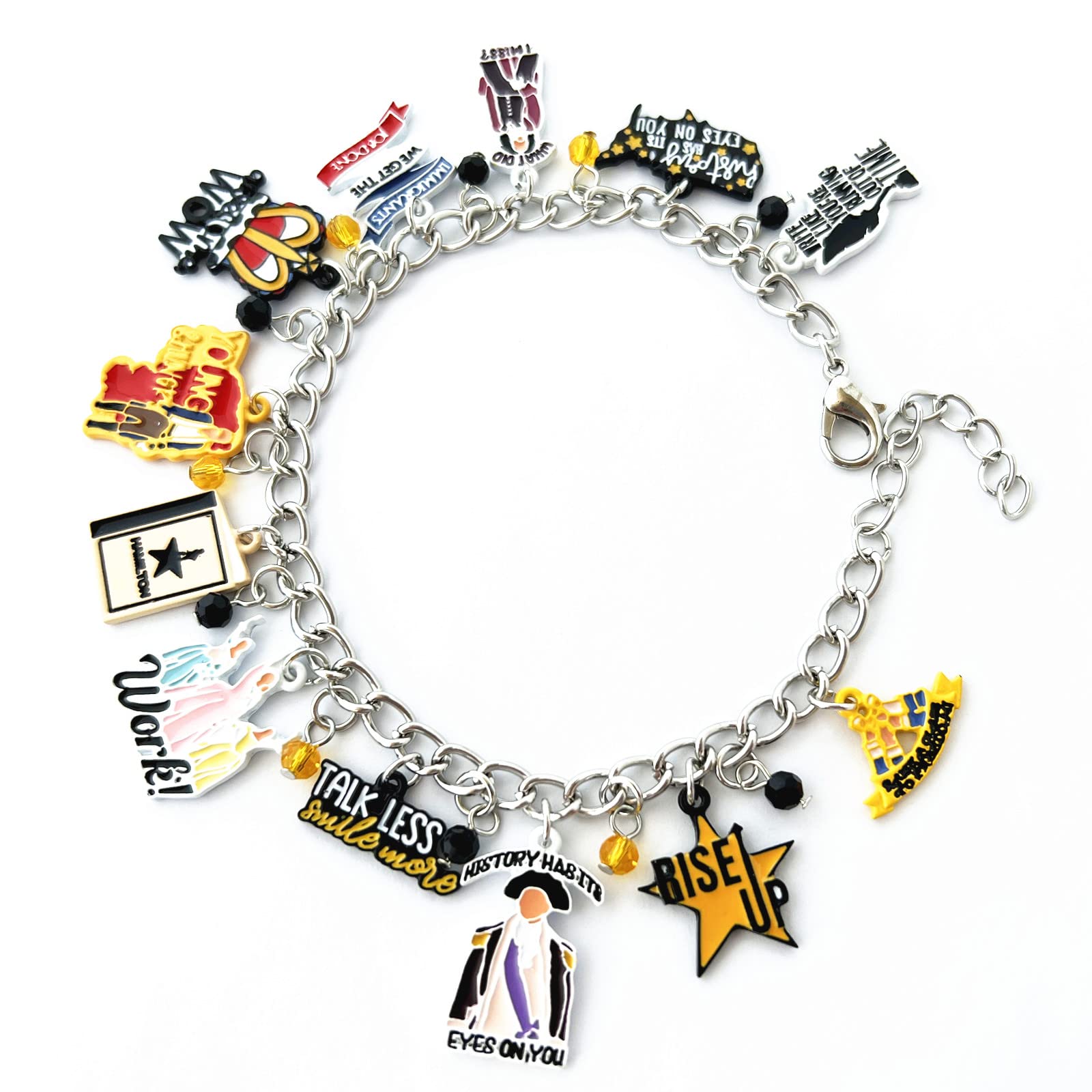 AYJBDGR Universe of Fandoms Broadway Charm Bracelet Gifts for and Women