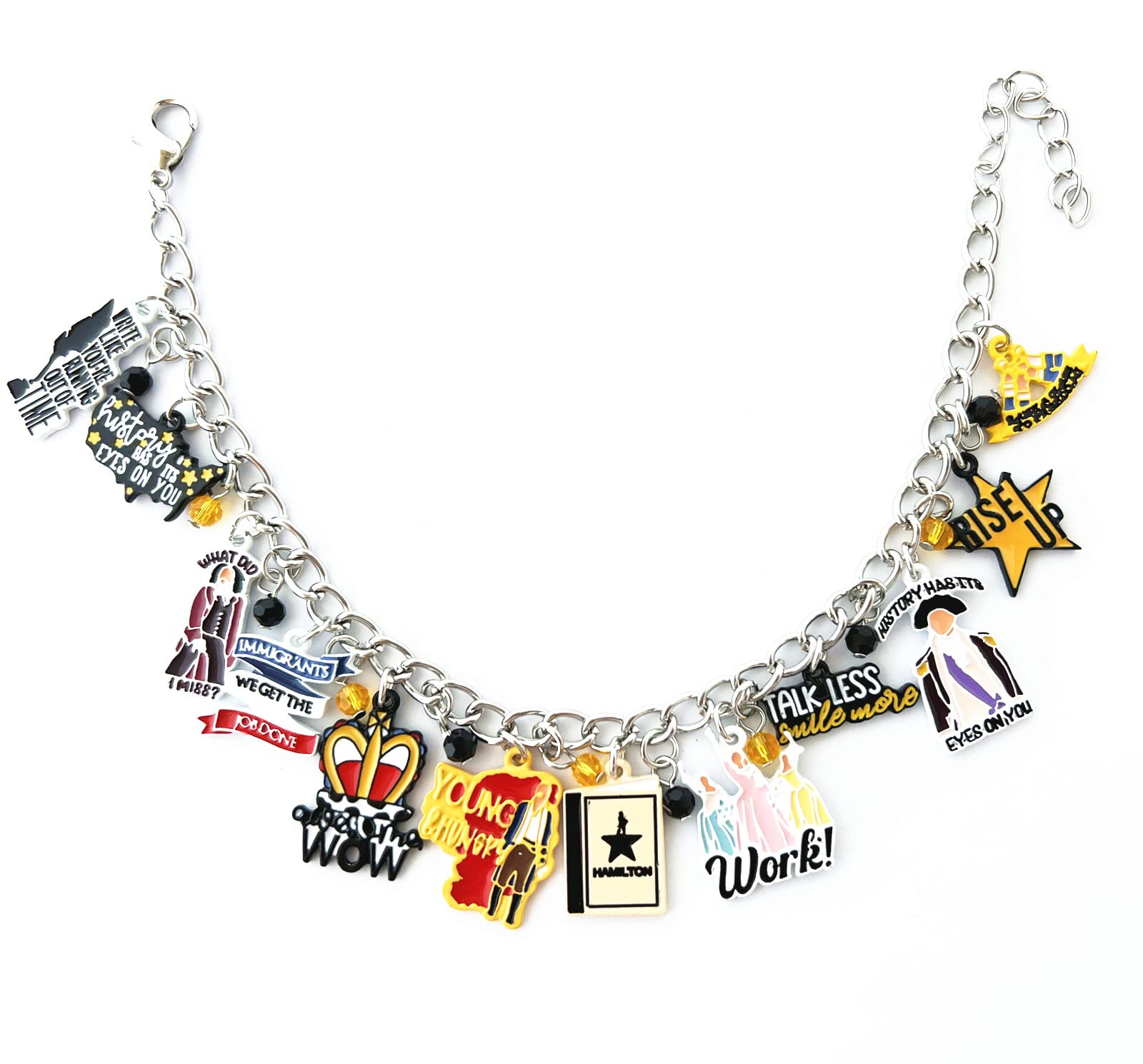 AYJBDGR Universe of Fandoms Broadway Charm Bracelet Gifts for and Women