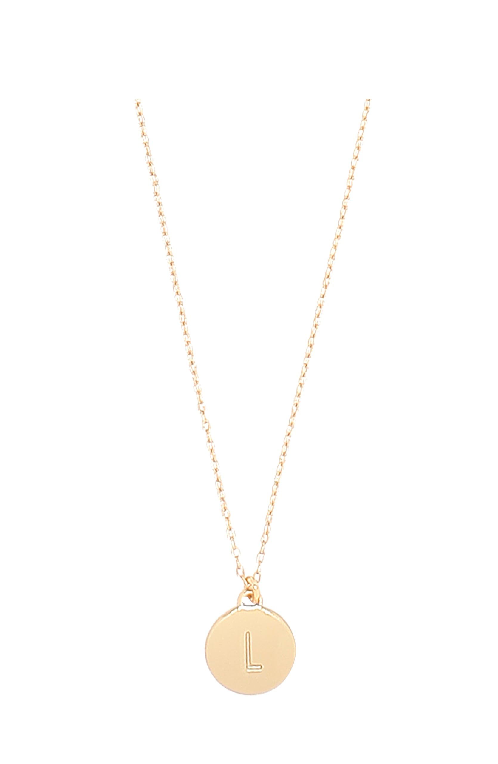 Kate Spade New York L Mini Pendant, Gold