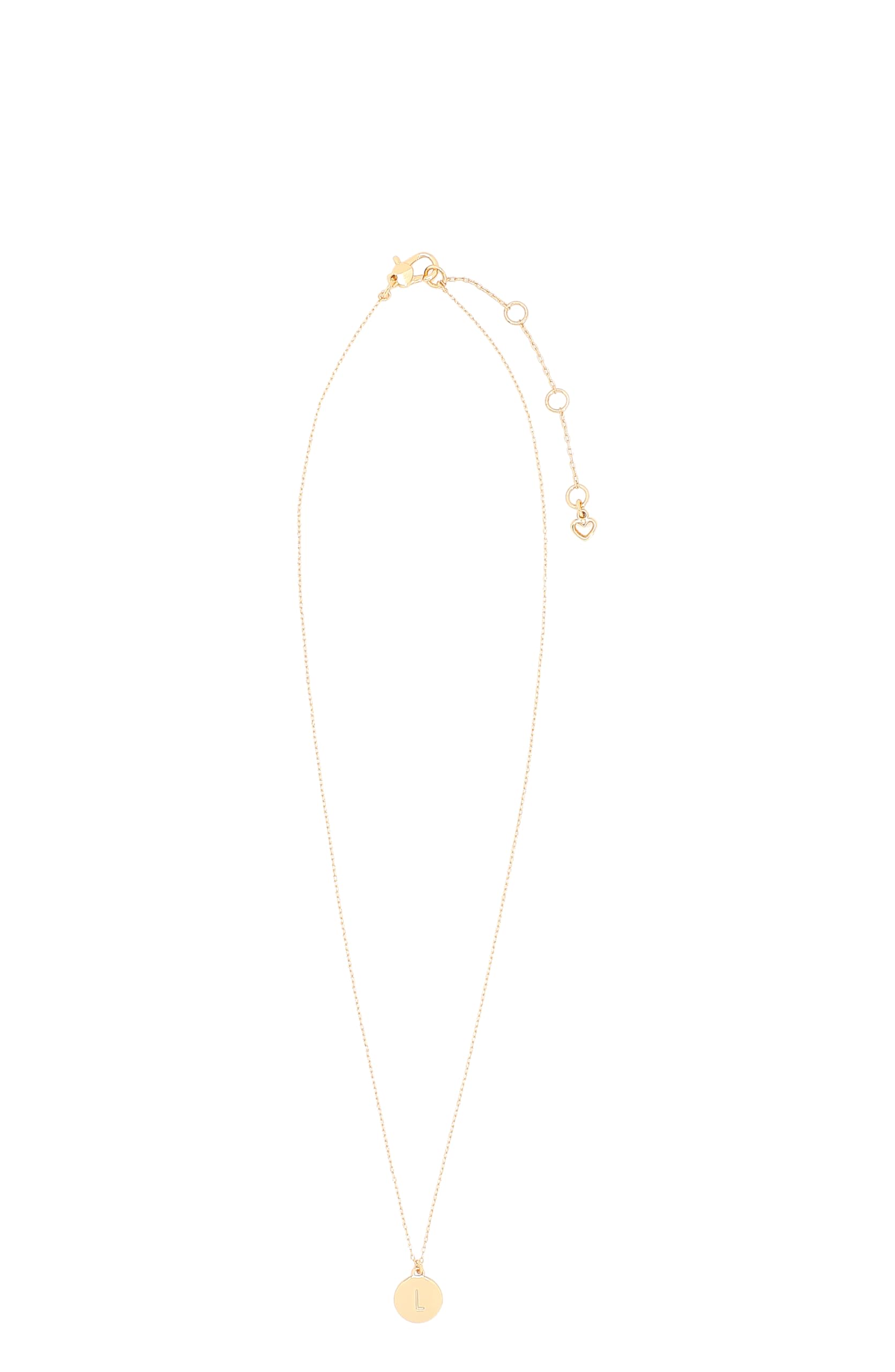 Kate Spade New York L Mini Pendant, Gold