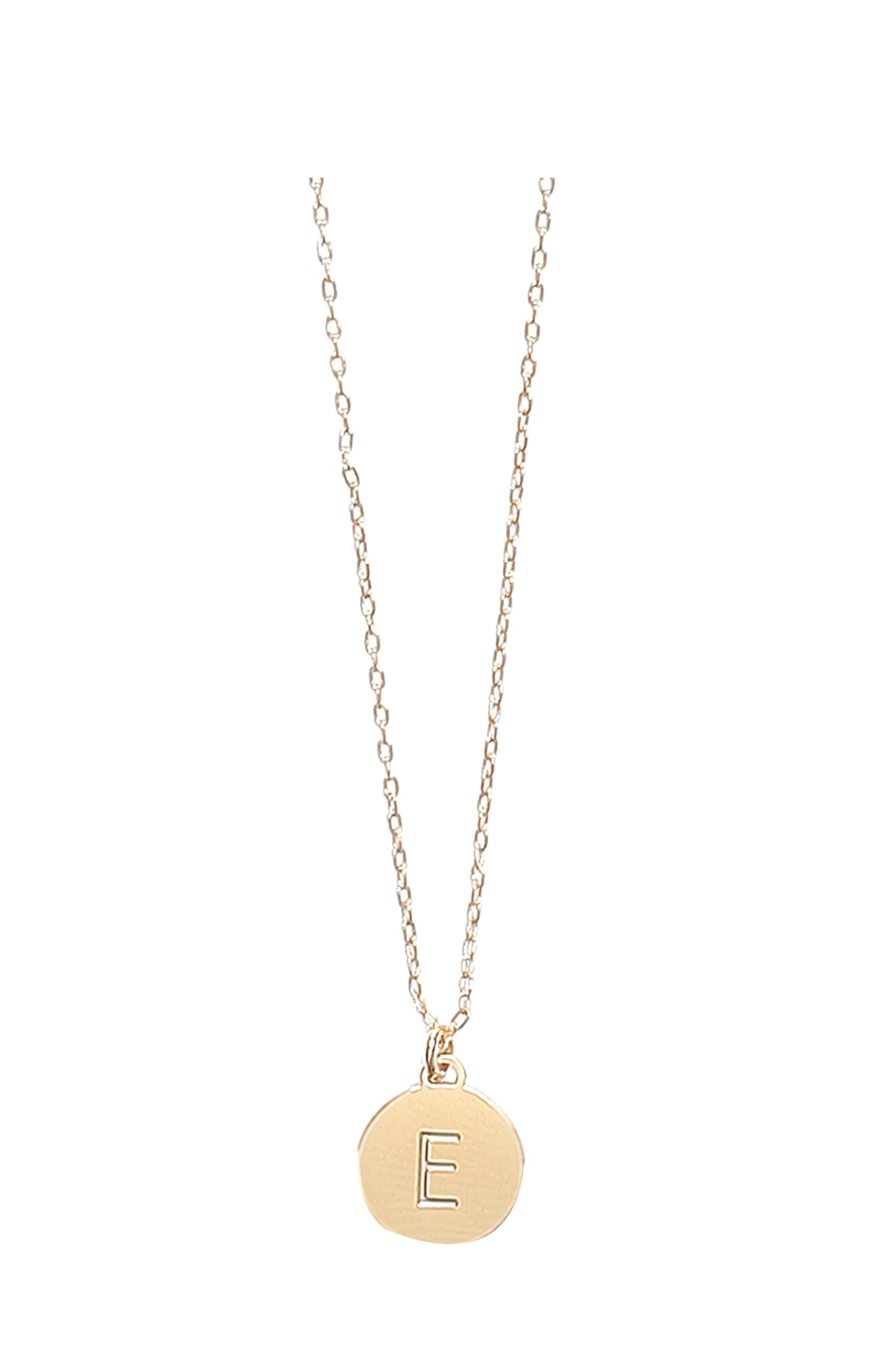 Kate Spade New York E Mini Pendant, Gold