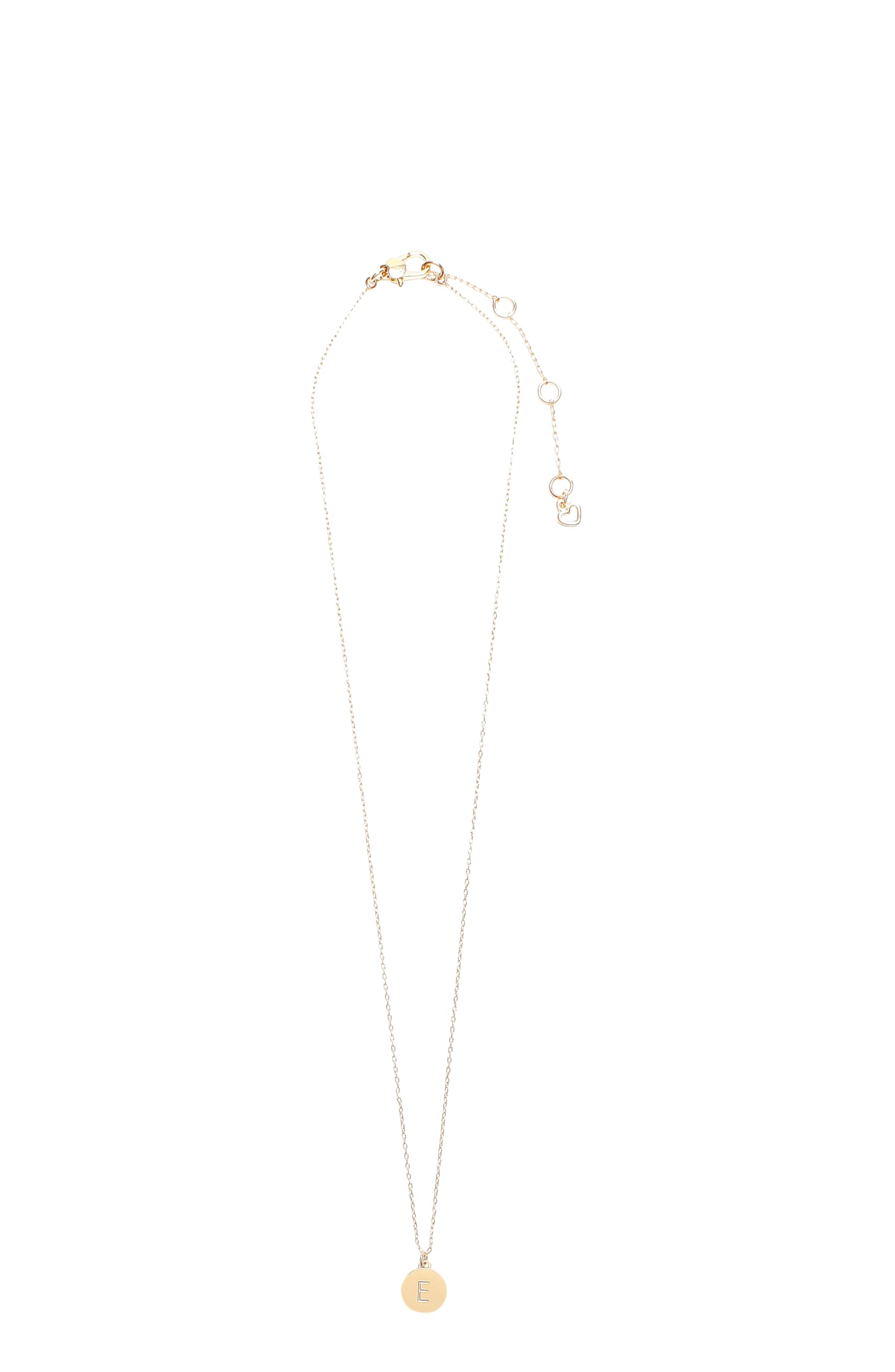 Kate Spade New York E Mini Pendant, Gold