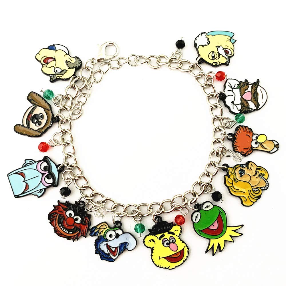 AYJBDGR Universe of Fandoms Cosplay Jewelry Anime Cartoons Charm Bracelet Gifts for Women